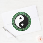 Yin Yang Paisley Sticker (Umschlag)
