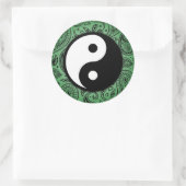 Yin Yang Paisley Sticker (Tasche)