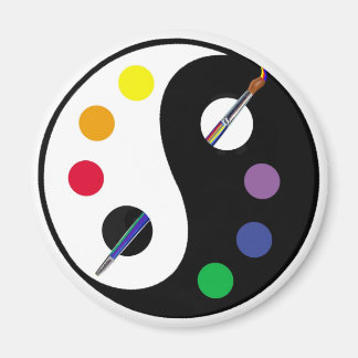 Yin Yang Palette Magnet