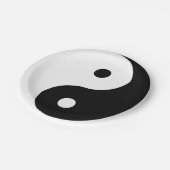"YIN YANG " PAPPTELLER (Schrägansicht)
