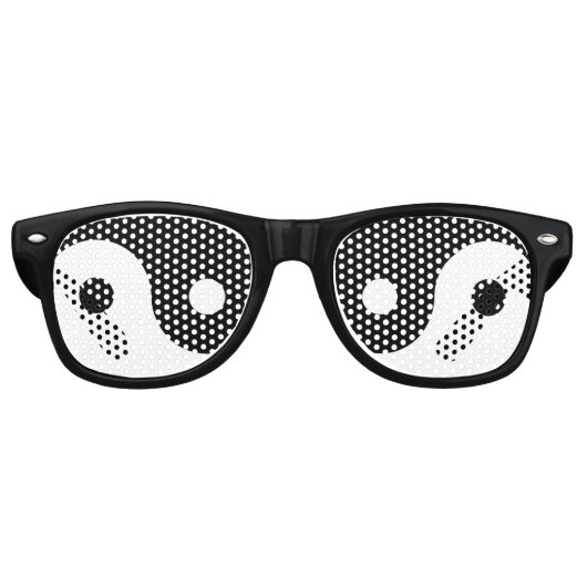 Yin Yang Partybrille (Vorderseite)