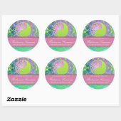 Yin Yang Pastels Buchzeichen Sticker (Blatt)