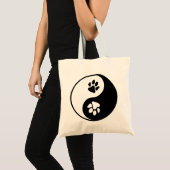 Yin Yang Paw Tragetasche (Vorderseite (Produkt))