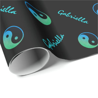 Yin Yang Personalisiert Wrapping Paper Geschenkpapier