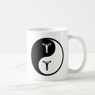Yin Yang persönliches Training Kaffeetasse