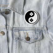 Yin Yang Phlebotomy Button (Beispiel)