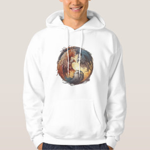 Yin Yang Phoenix - Wiederherstellung durch Balance Hoodie