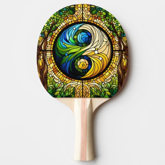 Yin Yang Ping Pong Paddle Tischtennis Schläger (Vorderseite)