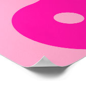 Yin Yang Pink Poster (Ecke)