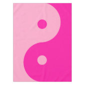 Yin Yang Pink Tischdecke (Vorderseite)