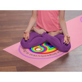 Yin Yang Pink Workout, Pilates und Yogamatte