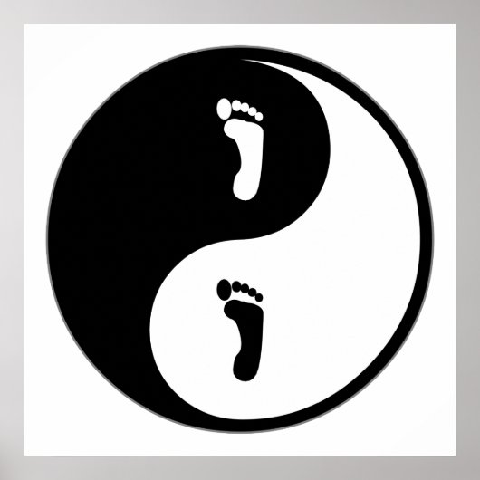 Yin Yang Podiatry Poster (Vorne)