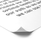 Yin Yang Poster (Ecke)