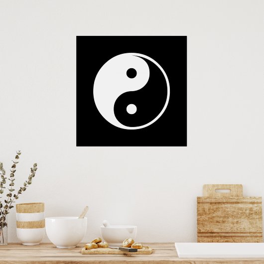Yin Yang Poster (Küche)