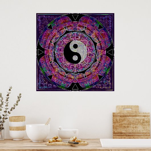 Yin Yang Poster (Küche)