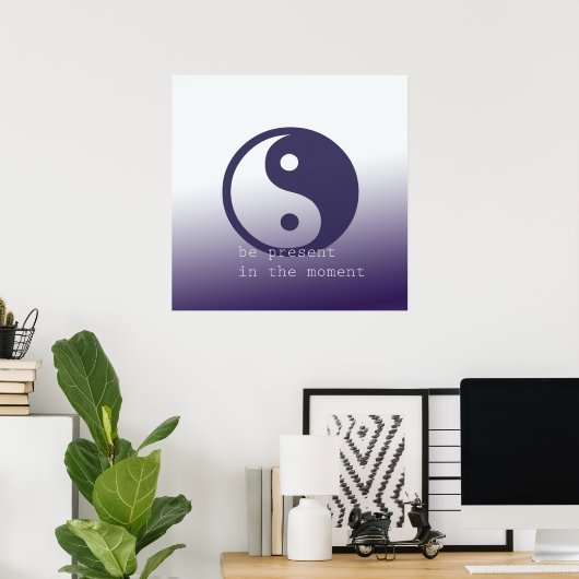 Yin Yang Poster (Heimbüro)