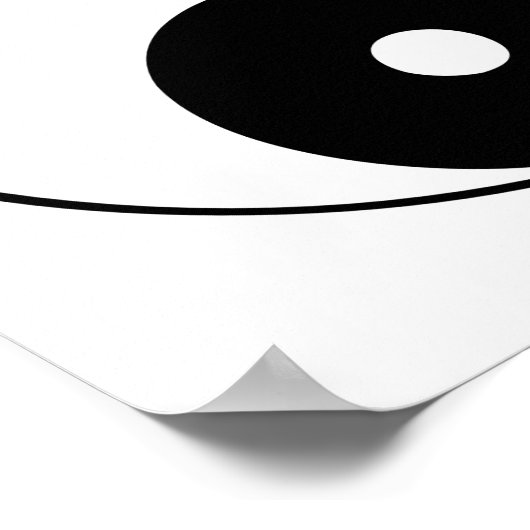 Yin Yang Poster (Ecke)