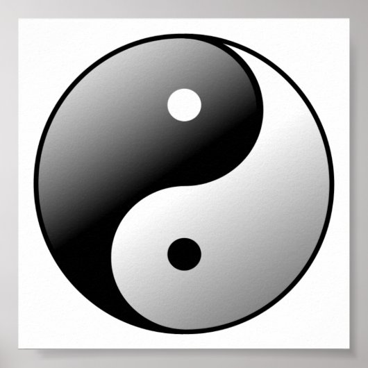 Yin & Yang Poster (Vorne)