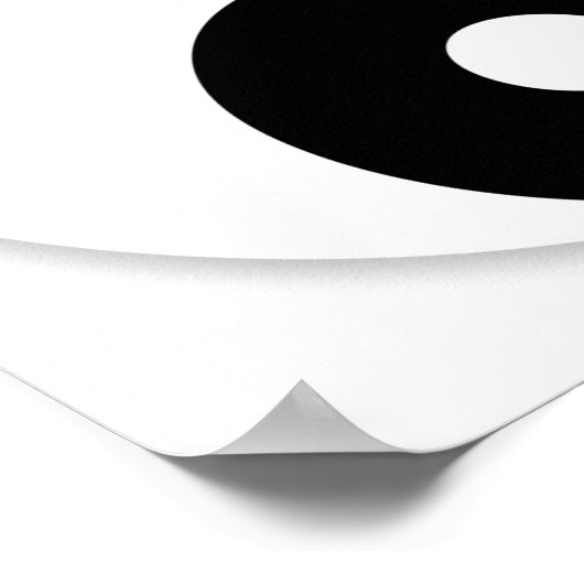 Yin & Yang Poster (Ecke)