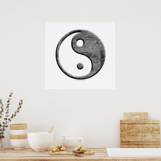 Yin Yang Poster (Küche)