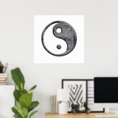 Yin Yang Poster (Heimbüro)
