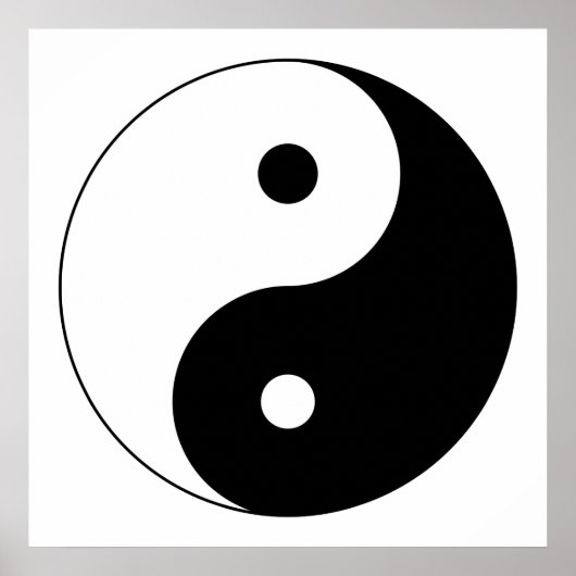 Yin Yang Poster (Vorne)