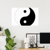 Yin Yang Poster (Heimbüro)
