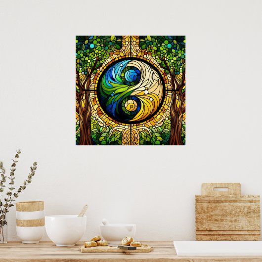 Yin Yang Poster (Küche)