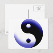 YIN YANG POSTKARTE (Vorne/Hinten)