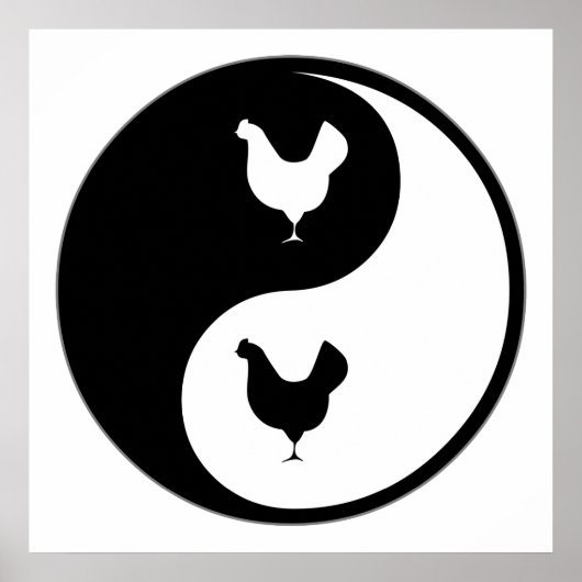 Yin Yang Poultry Poster (Vorne)
