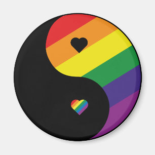 YIN YANG PRID MAGNET