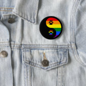 Yin-Yang Pride Button (Beispiel)