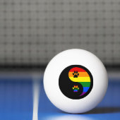 Yin-yang Pride Tischtennisball (Netto)
