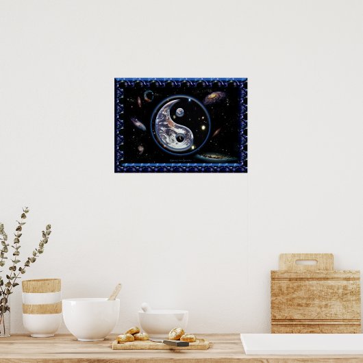 Yin Yang Print Poster (Küche)