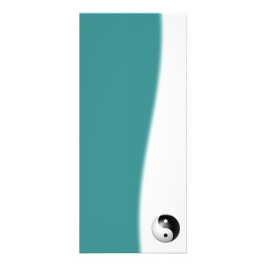 Yin-Yang Rack Card Werbekarte (Vorne)