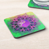 Yin Yang Rainbow Liebe Cork Untersetzer (Linke Seite)