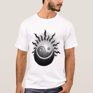 yin yang Relief T-Shirt