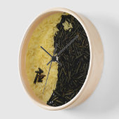 Yin Yang Rice Kitchen Clock Uhr (Winkel)