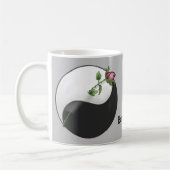 Yin Yang Rose Kaffeetasse (Links)