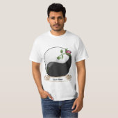 Yin-Yang-Rose-T - Shirt (Vorne ganz)