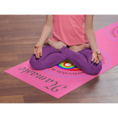 Yin Yang Rose Workout, Pilates und Yogamatte