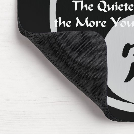 Yin Yang - ruhig Mousepad (Ecke)