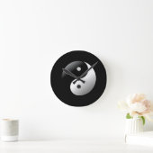 Yin Yang Runde Wanduhr (Zuhause)