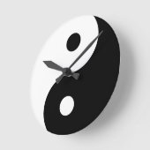 Yin Yang Runde Wanduhr (Winkel)