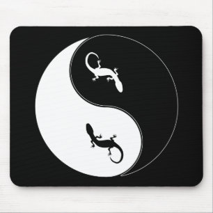 Yin Yang Salamander Mousepad