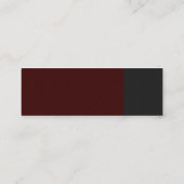 Yin Yang Sandstone Visitenkarte (Rückseite)