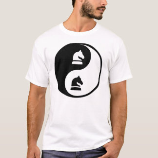 Yin Yang Schach T-Shirt