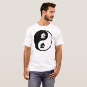 Yin Yang Schach T-Shirt (Vorne ganz)
