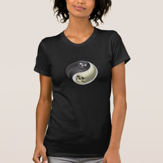 Yin Yang Schädel T-Shirt
