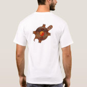 Yin-Yang Schildkröte T-Shirt (Rückseite)
